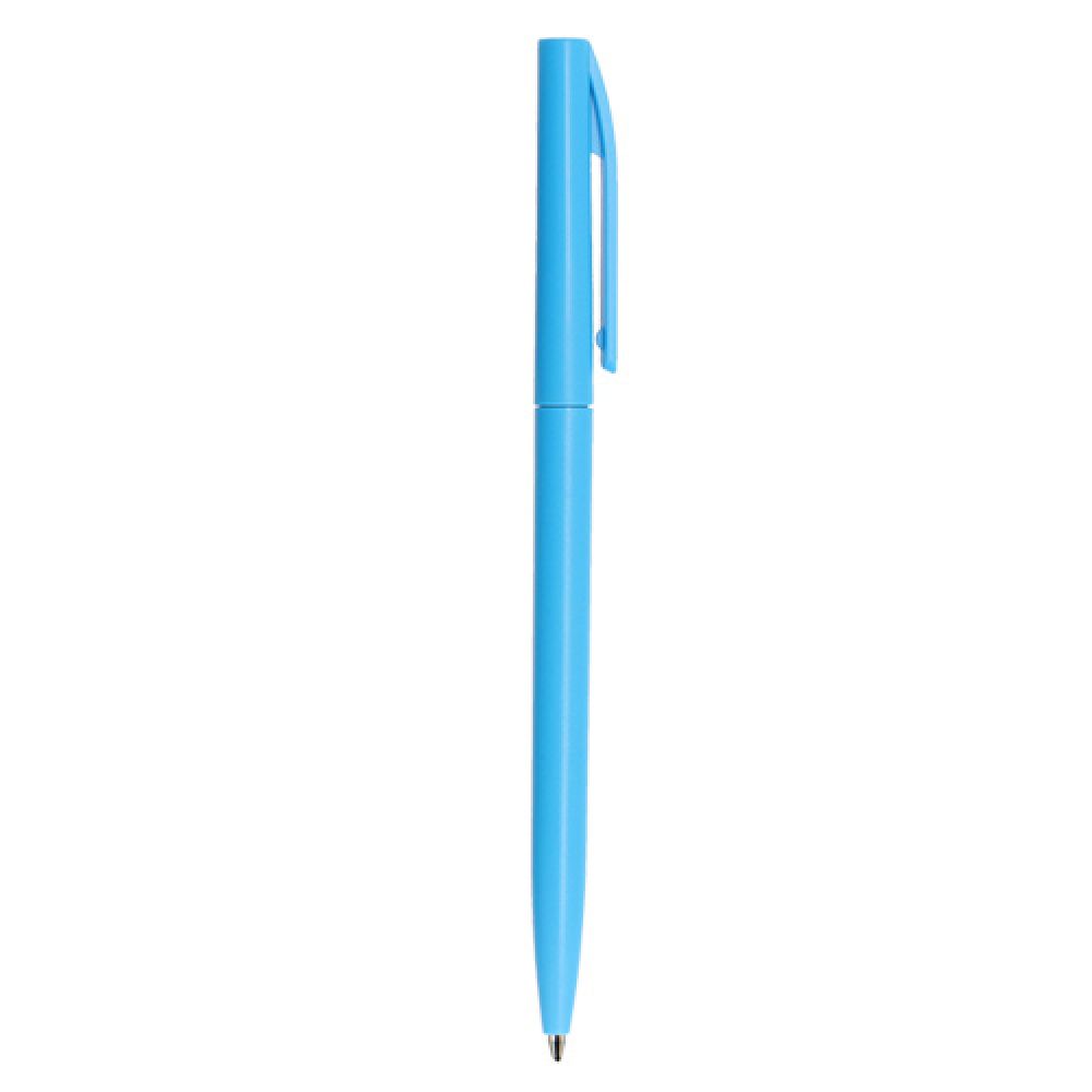Bolígrafo de plástico con mecanismo retráctil. imagen